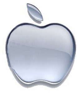 fake apple logo