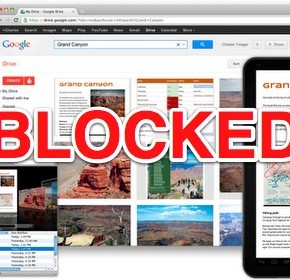 China Speed: Google Drive Just Went Live, And Already Got Blocked in China