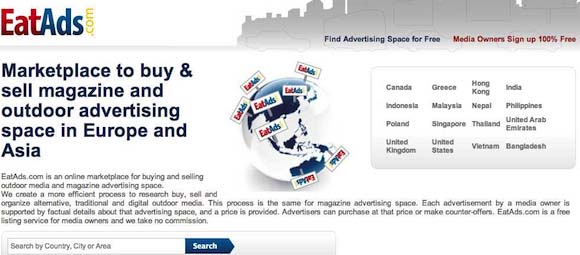 The Marketplace for Out-Of-Home & Print Advertising - Discover Media Online with EatAds.com副本
