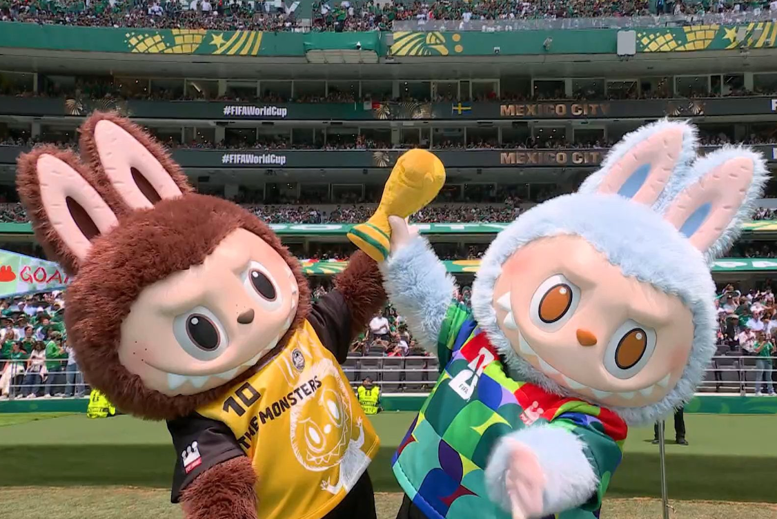 LABUBU Mascot from POP MART Appears at 2026 FIFA World Cup Opening Ceremony in Mexico City
