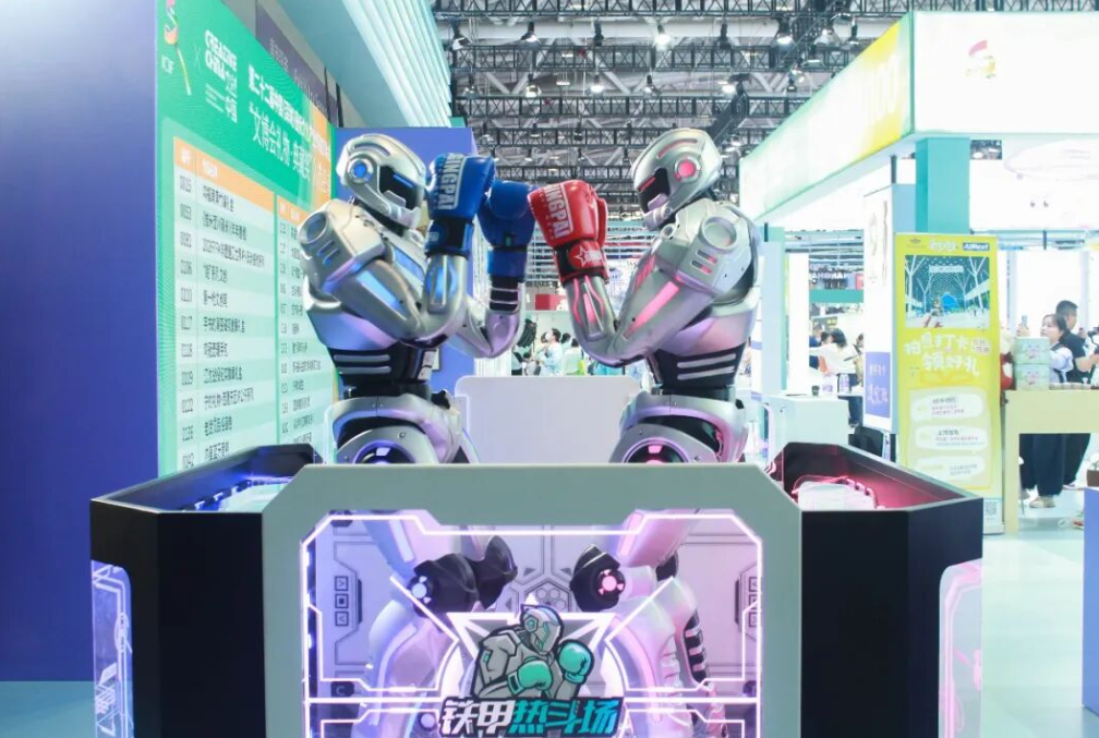 What if the first embodied AI you meet is a fighting robot?